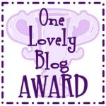 One Lovely Blog Award - Project Purple